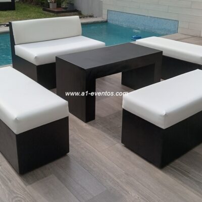 Modelo banqueta con sofa