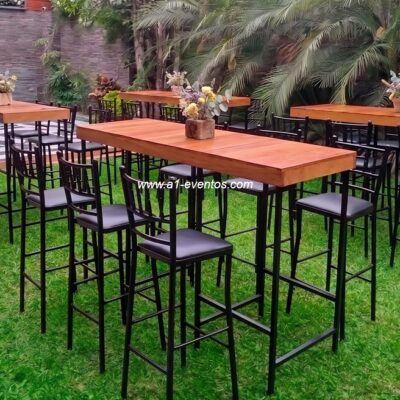 Modelo industrial con 06 sillas