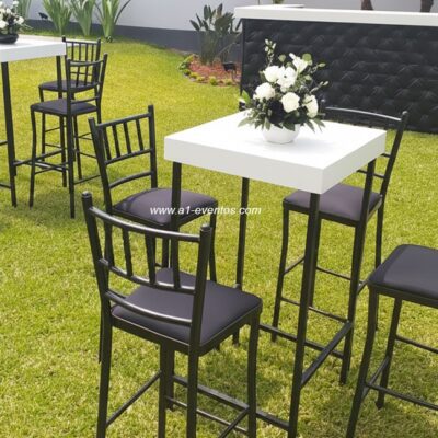Mesas bar estilo Black & White