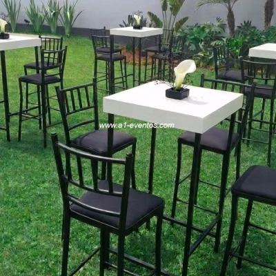 Mesas bar estilo Black & White