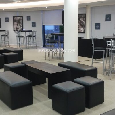 Salas Lounge puff Negro
